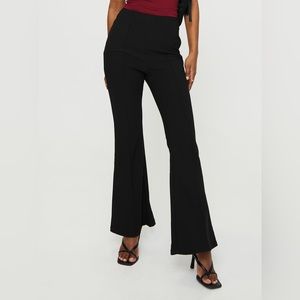 Princess Polly LUNER PANTS BLACK